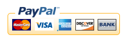 Paypal and Credit Cards Accepted